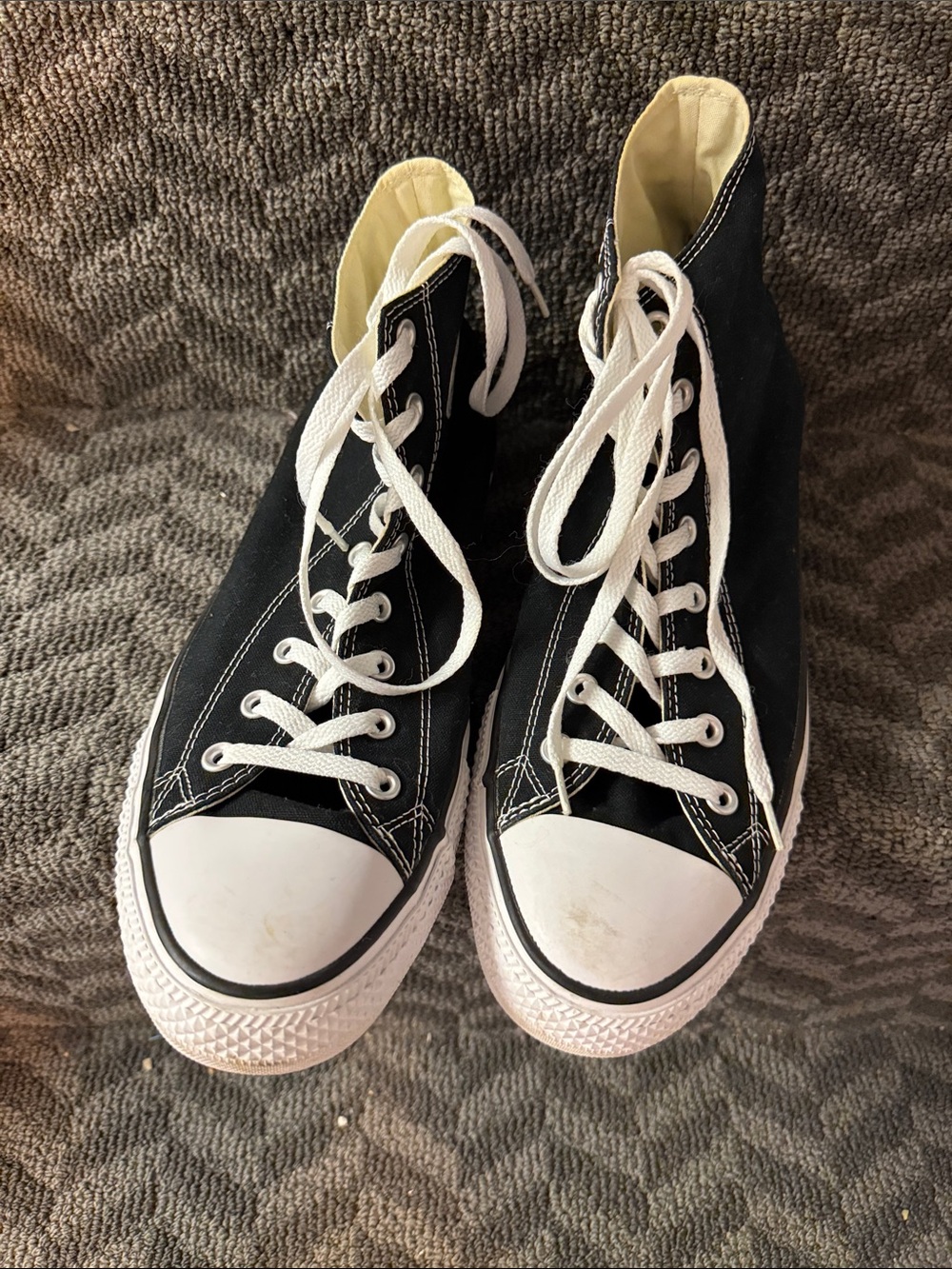 Converse Black & White High-Top Sneakers